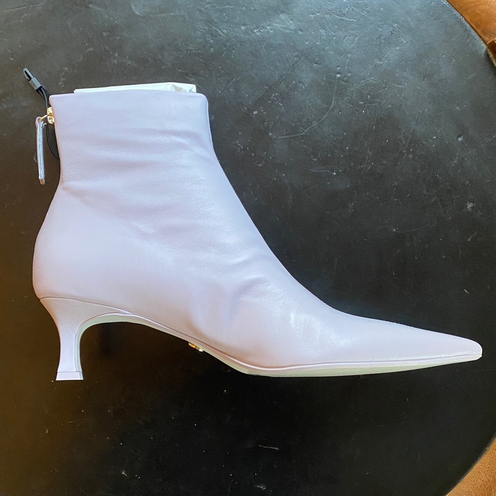 Zara lilac ankle boots- never worn